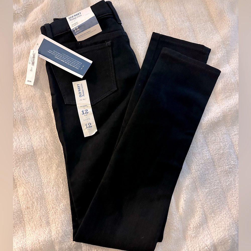 Old navy famous jeans Girls sz 12 slim
